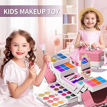 メイク道具・化粧小物 I beauty Amazon | KazeSoメイクセット 女の子 キッズコスメ 子供 メイク